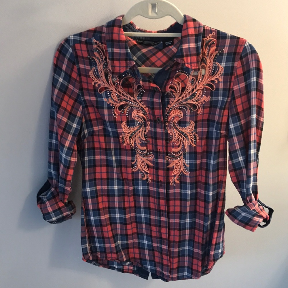 Button up plain shirt